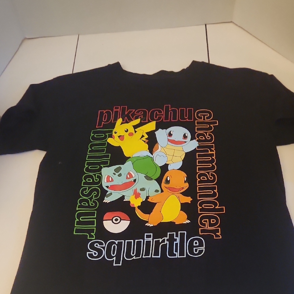 Hybrid Apparel Pokémon Black T-Shirt